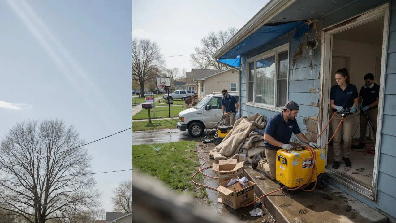 Basement Flood Cleanup in Kimbolton, OH near me